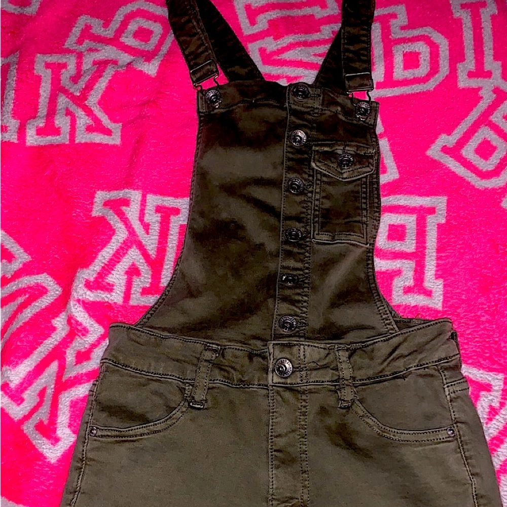 Denim overalls